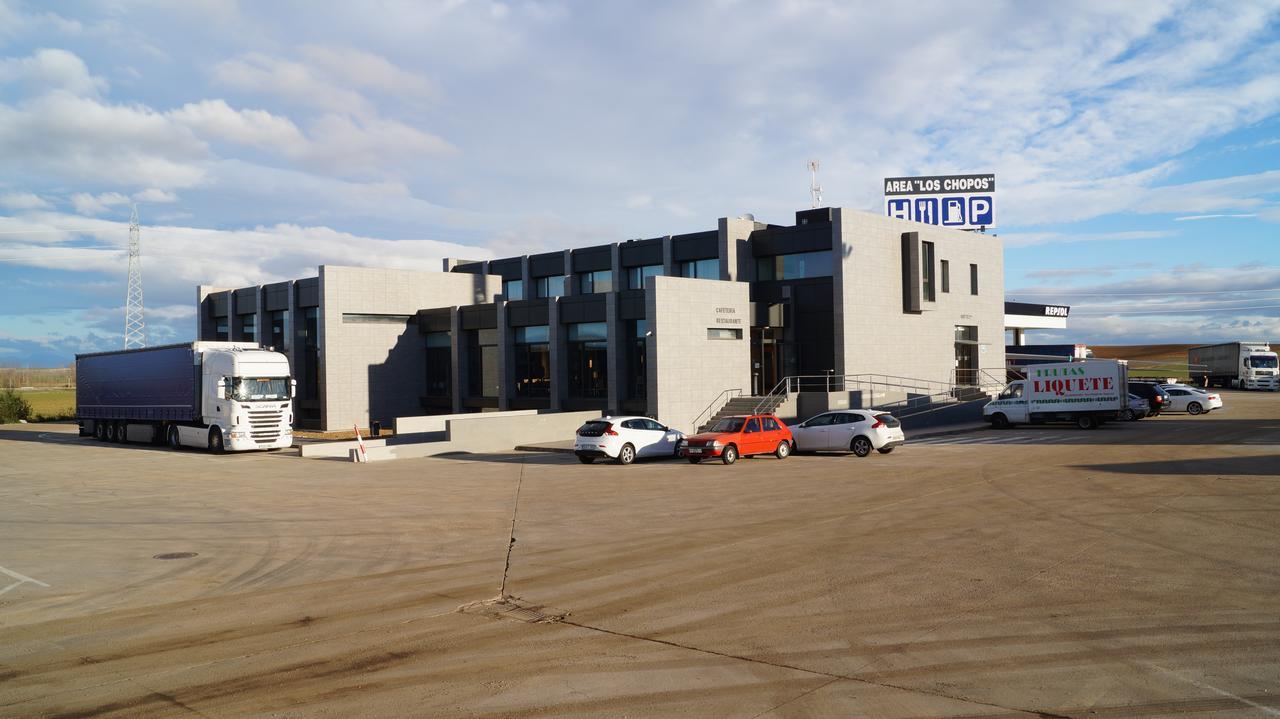Hotel Area De Servicio Los Chopos Villaherreros Ngoại thất bức ảnh